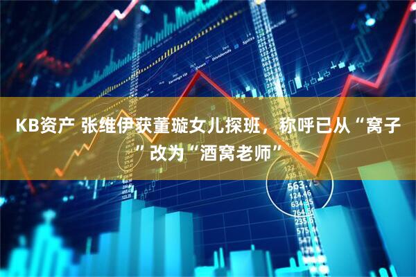 KB资产 张维伊获董璇女儿探班，称呼已从“窝子”改为“酒窝老师”